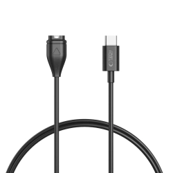 Tech-Protect Kabel przewód USB-C do zegarka Garmin 1m - czarny