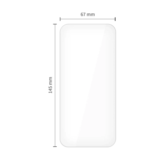 Tech-Protect Szkło hartowane na iPhone 16 Pro / 17 / 17 Pro Glass Fit+