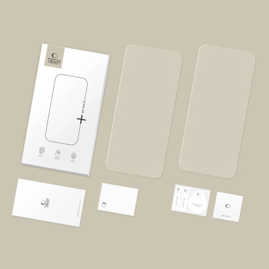 Tech-Protect Szkło hartowane na iPhone 16 Pro / 17 / 17 Pro Glass Fit+