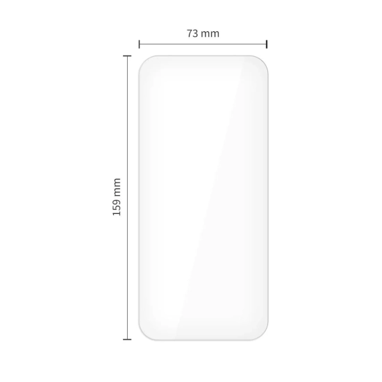 Tech-Protect Szkło hartowane na iPhone 16 Pro Max / 17 Pro Max Glass Fit+