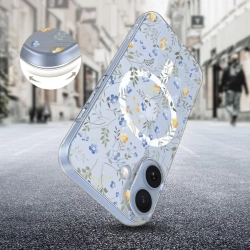 Tech-Protect Etui ochronne na iPhone 17 FlexAir MagSafe - stokrotki z