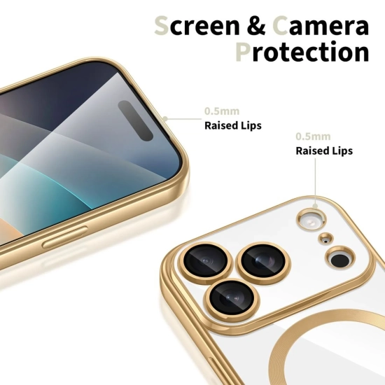Tech-Protect Etui case na iPhone 17 Pro MagFlex MagSafe - przezroczysto
