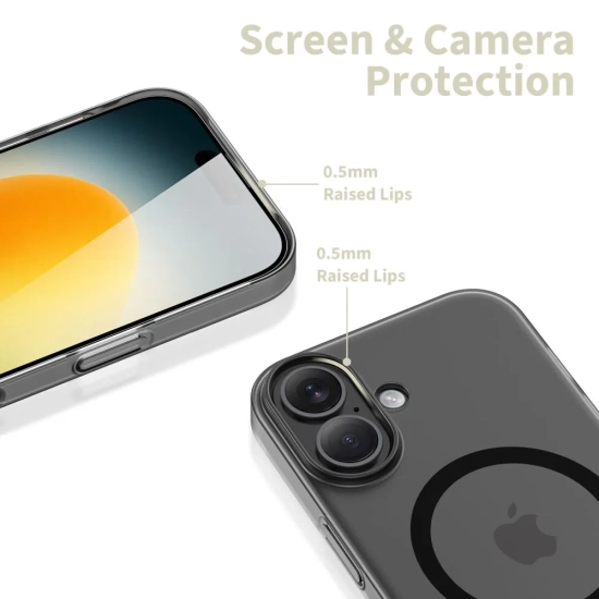 Tech-Protect Etui case plecki na iPhone 17 MagSafe MagSlim - czarny mat