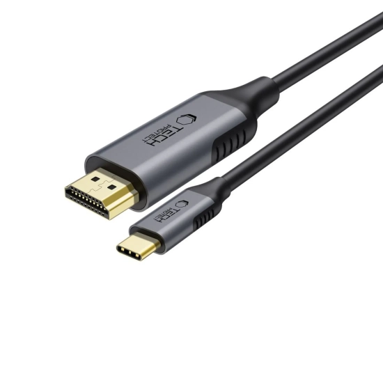 Tech-Protect Kabel przewód USB-C - HDMI UltraBoost 60Hz 180cm - czarny