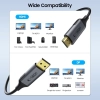 Tech-Protect Kabel przewód DisplayPort - HDMI UltraBoost 2.0 4K 60Hz 2m