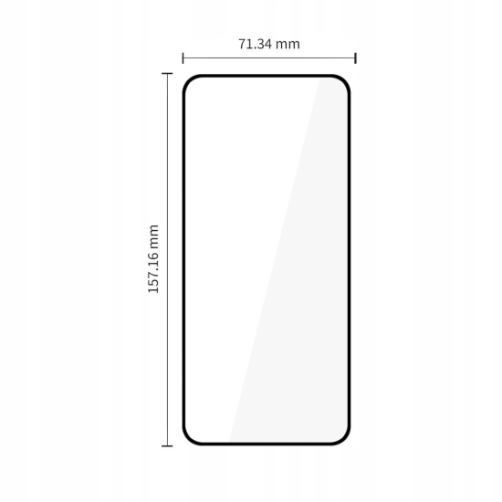 Tech-Protect Szkło hartowane na Motorola Edge 70 5G Glass Fit+ czarne - 2