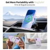 Tech-Protect Etui case plecki na iPhone 17 MagSafe Silicone - fioletowe