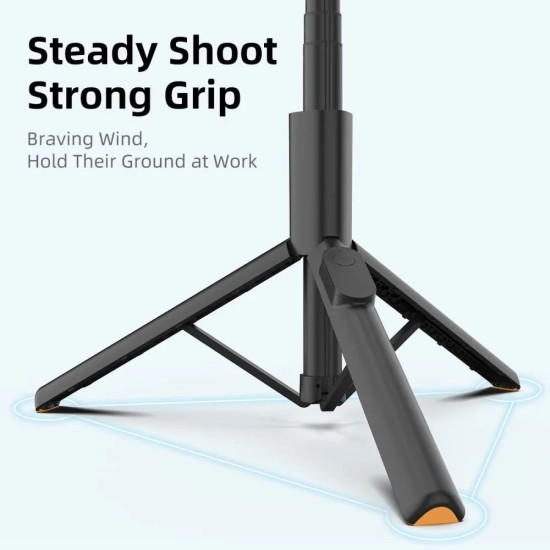 Tech-Protect Selfie Stick kijek do zdjęć statyw tripod składany z pilotem