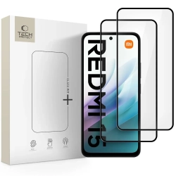 Tech-Protect Szkło hartowane na Xiaomi Redmi 15 4G / 5G Glass Fit+ czarne