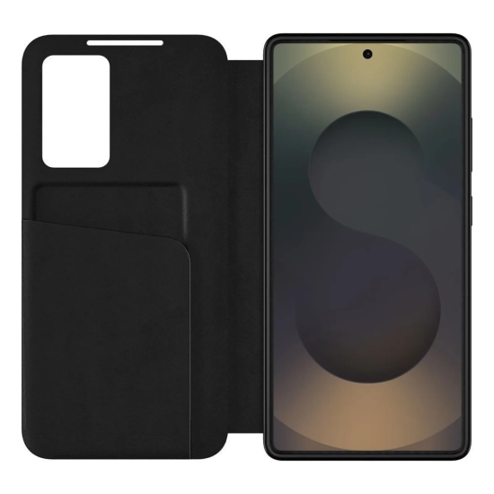 Tech-Protect Etui pokrowiec na Samsung Galaxy S25 FE Smart Wallet - czarny