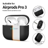 Tech-Protect Etui ochronne silikonowe na słuchawki AirPods Pro 3 - czarne