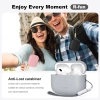 Tech-Protect Etui ochronne silikonowe na słuchawki AirPods Pro 3 - czarne