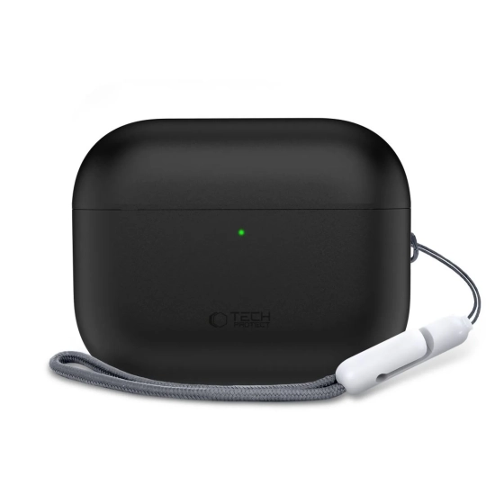 Tech-Protect Etui ochronne silikonowe na słuchawki AirPods Pro 3 - czarne