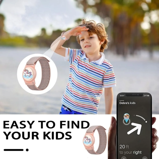 Tech-Protect Pasek opaska nylonowa na lokalizator Apple AirTag 1 / 2 dla