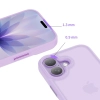 Tech-Protect Etui pokrowiec na iPhone 17 MagMat - fioletowy