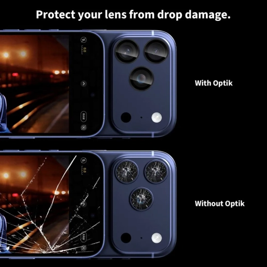 Tech-Protect Osłona aparatu na iPhone 14 Pro / Max / 15 Pro / Max / 16 Pro