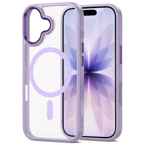 Tech-Protect Etui pokrowiec na iPhone 17 MagMat MagSafe - przezroczysto