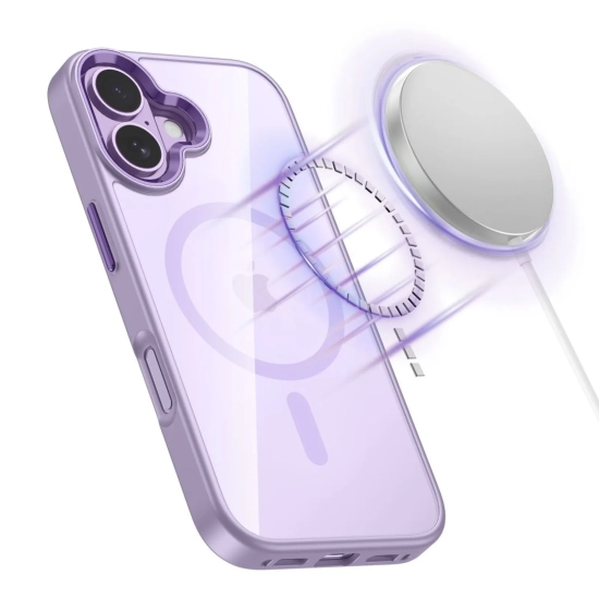 Tech-Protect Etui pokrowiec na iPhone 17 MagMat MagSafe - przezroczysto