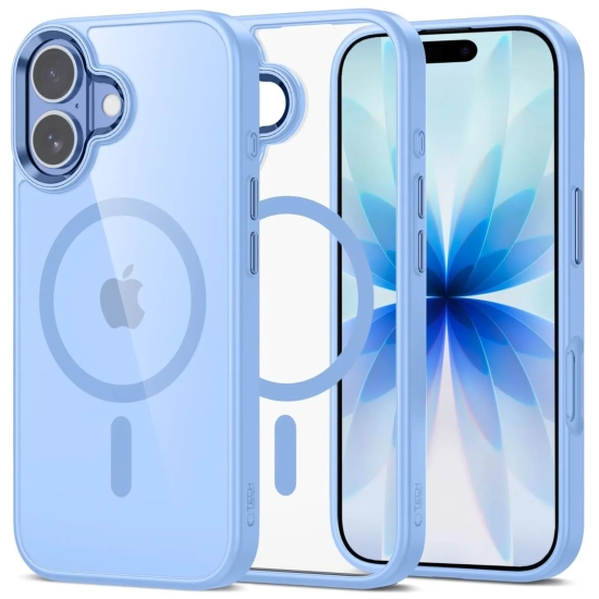 Tech-Protect Etui pokrowiec na iPhone 17 MagMat MagSafe - przezroczysto