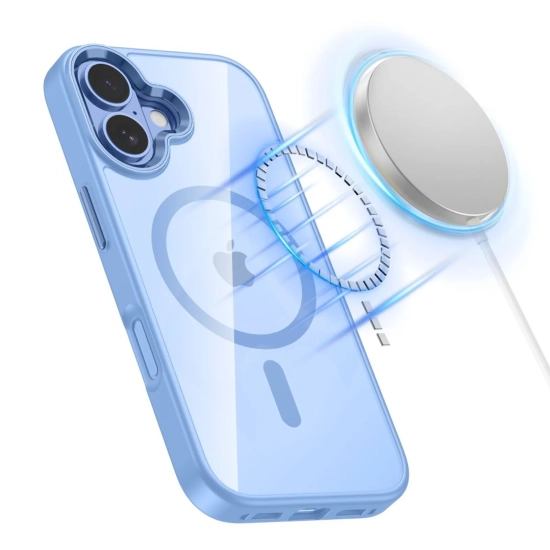 Tech-Protect Etui pokrowiec na iPhone 17 MagMat MagSafe - przezroczysto