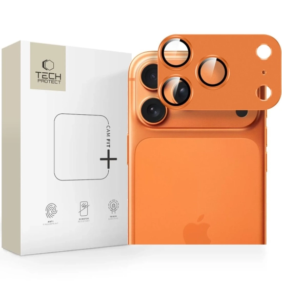 Tech-Protect Szkło na obiektyw na iPhone 17 Pro Max Camfull Fit+