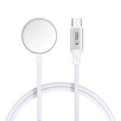 Tech-Protect Ładowarka indukcyjna do Apple Watch USB-C 3W 1m - biała