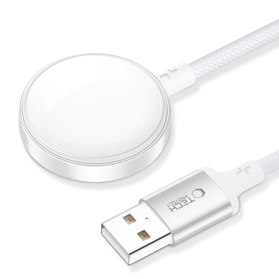 Tech-Protect Ładowarka indukcyjna do zegarka Apple Watch USB-A 3W 1m