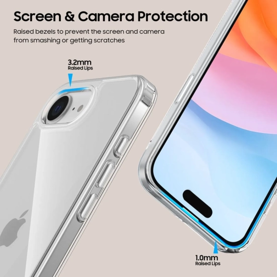 Tech-Protect Etui pokrowiec na iPhone 16e / 17e FlexAir Hybrid