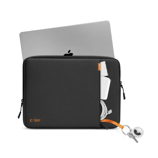 Tech-Protect Pokrowiec etui Defender na laptopa 13-14 - czarny