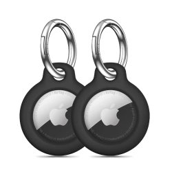 Tech-Protect Etui brelok na lokalizator Apple AirTag czarny - 2 szt.