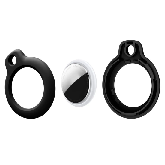 Tech-Protect Etui brelok na lokalizator Apple AirTag czarny - 2 szt.