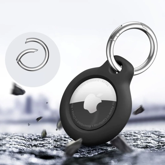 Tech-Protect Etui brelok na lokalizator Apple AirTag czarny - 2 szt.