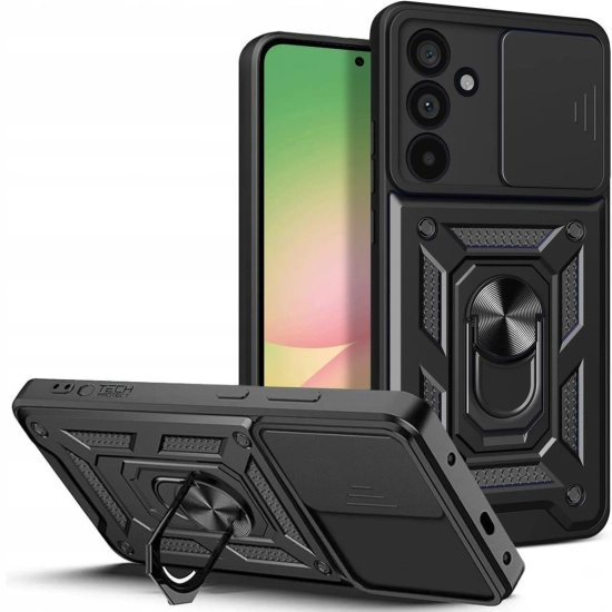 Tech-Protect Etui case na Samsung Galaxy A56 5G CamShield Pro - czarny
