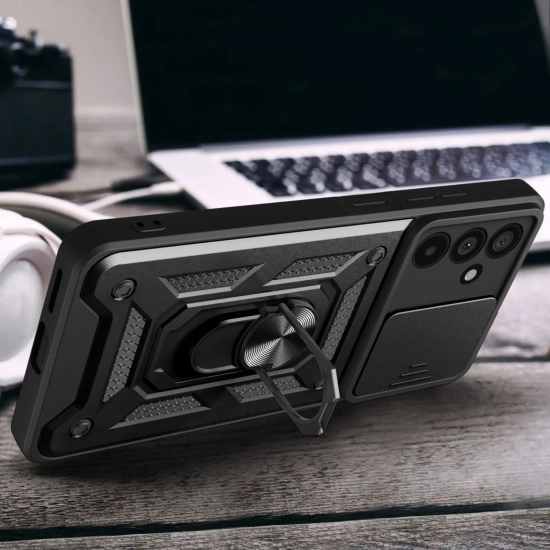 Tech-Protect Etui case na Samsung Galaxy A56 5G CamShield Pro - czarny