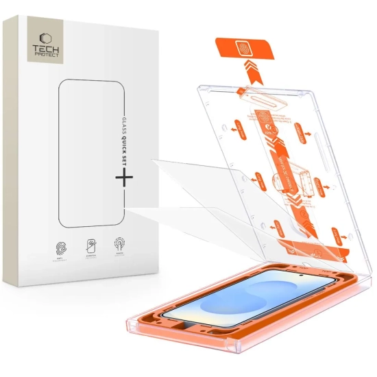 Tech-Protect Szkło hartowane na Samsung Galaxy S25+ Quick Set+