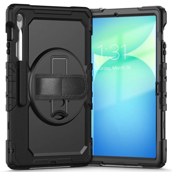 Tech-Protect Etui pokrowiec na Samsung Galaxy Tab S10 FE+ Solid - czarne