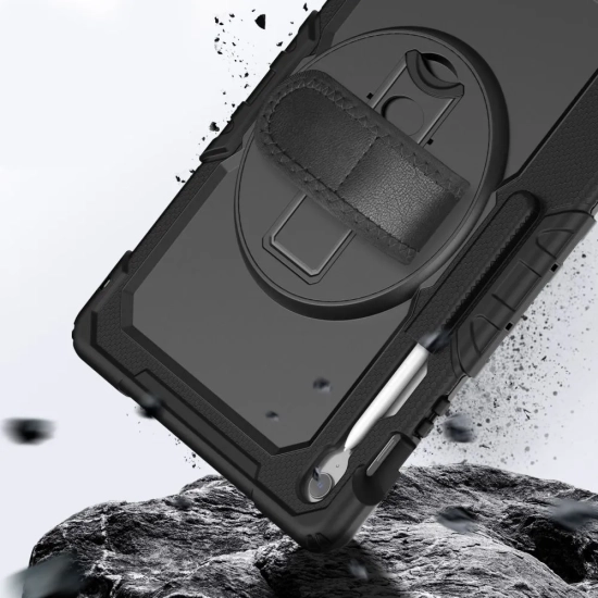 Tech-Protect Etui pokrowiec na Samsung Galaxy Tab S10 FE+ Solid - czarne
