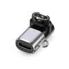 Tech-Protect Adapter przejściówka kątowa USB-C do zegarka Garmin - szary