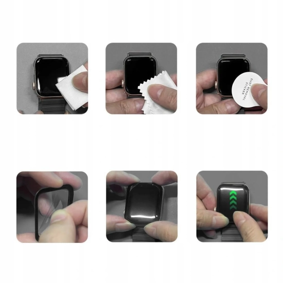 Tech-Protect Szkło hybrydowe do zegarka Garmin Venu 3S Glass Flex+ czarne