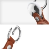 Etui Tech-Protect NaturalFit Apple AirTag 1/2 brązowe