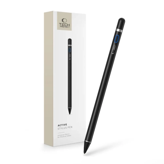 Tech-Protect Rysik do ekranów dotykowych Active Stylus Pen - czarny