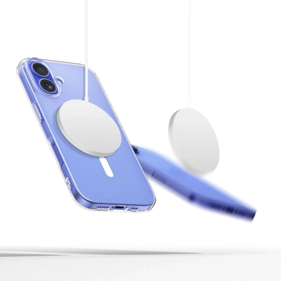 Tech-Protect Etui pokrowiec na iPhone 16 FlexAir MagSafe - przezroczysty