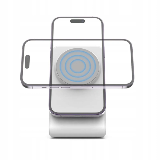 Tech-Protect Ładowarka bezprzewodowa biurkowa do smartfona QI15W-A38