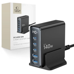 Tech-Protect Stacja ładująca do urządzeń z wyświetlaczem 3x USB-C 2x USB-A