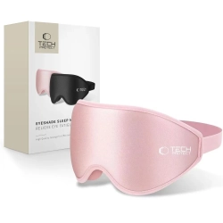 Tech-Protect Maska do spania na oczy Eyeshade Sleep Mask - różowa