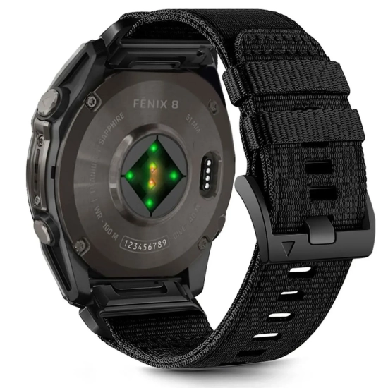 Pasek Tech-Protect Nylon Garmin Fenix 51 mm czarny