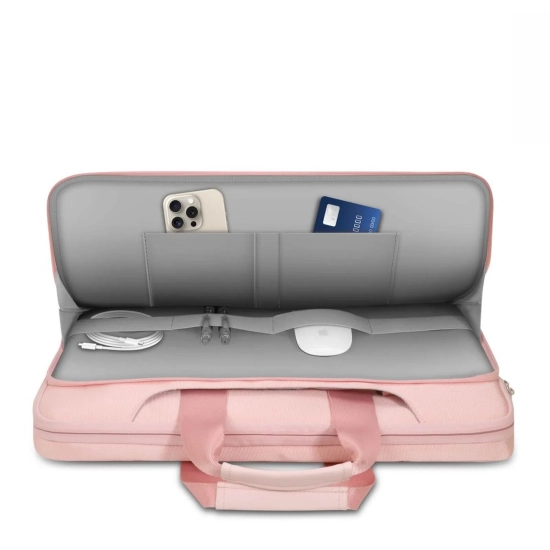 Tech-Protect Torba pokrowiec Pocket na laptopa 15-16'' - różowa