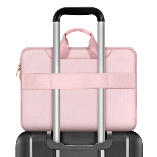 Tech-Protect Torba pokrowiec Pocket na laptopa 15-16'' - różowa