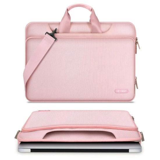 Tech-Protect Torba pokrowiec Pocket na laptopa 15-16'' - różowa