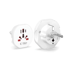 Tech-Protect Przejściówka adapter podróżny UK/US/AU/FI/CN-1/CN-2 do EU